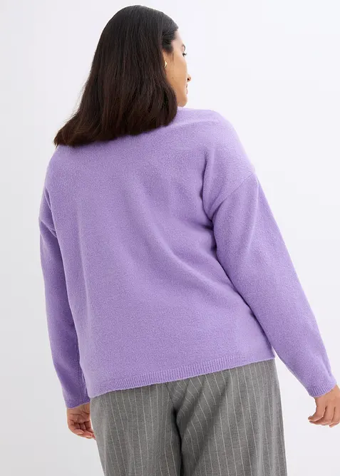 Finstickad cardigan, bonprix