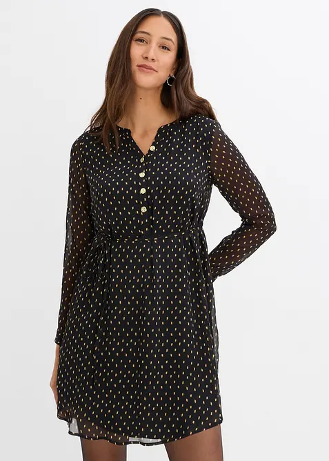 Festlig mamma-/amningskl&auml;nning i chiffong, bonprix