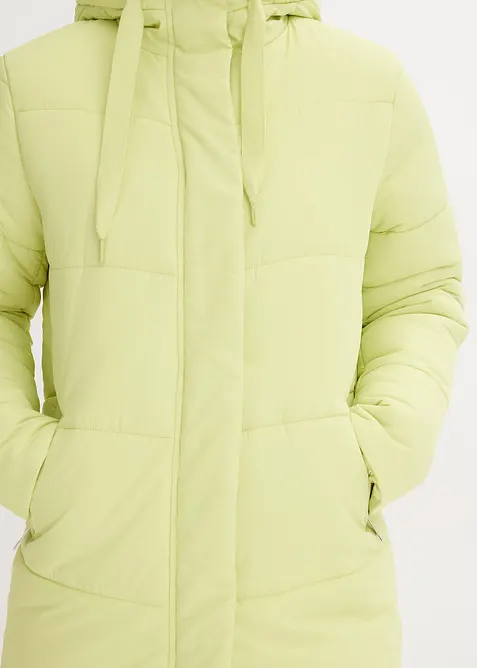 T&auml;ckkappa med teddyfodrad huva, bonprix