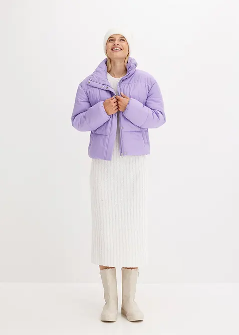 T&auml;ckjacka med st&aring;krage, bonprix