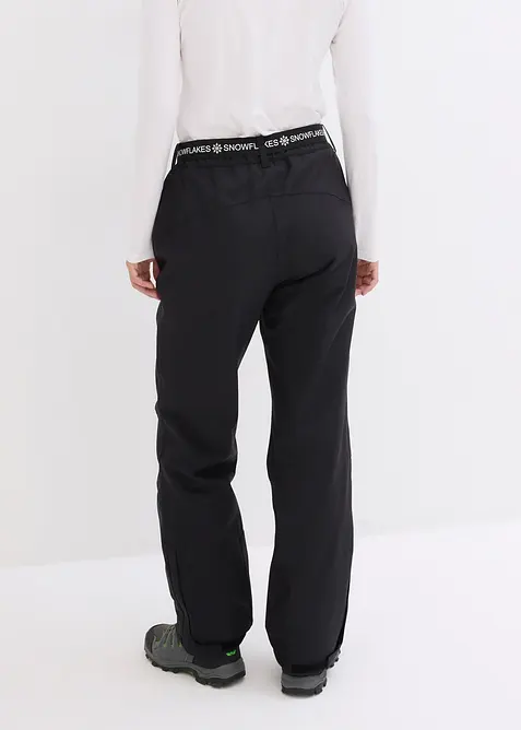 Vattentät skidtermobyxa med fleecefoder, bonprix