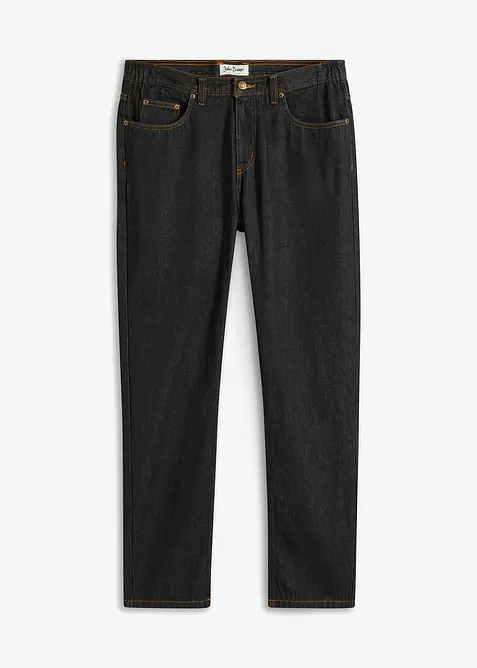 Classic Fit jeans med resår i sidan av midjan, Straight, bonprix