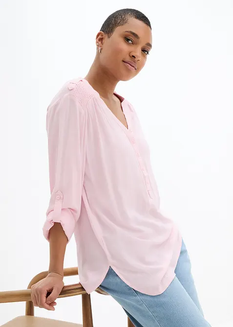 Tunika av mjuk viskos, bonprix