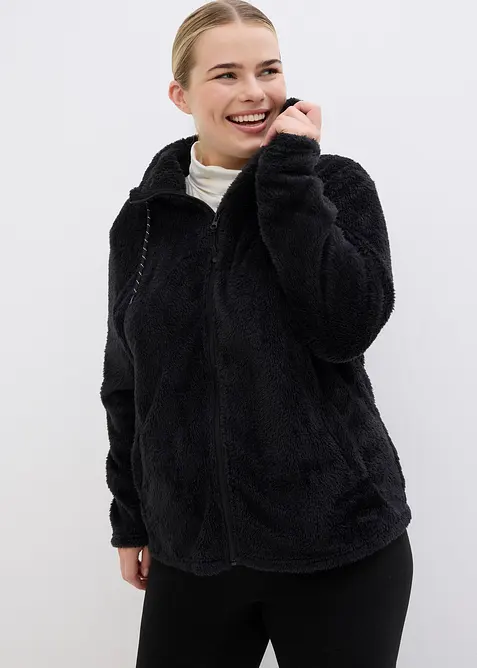 Jacka i teddyfleece, bonprix