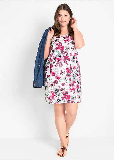 Jerseyklänning (2-pack), bonprix