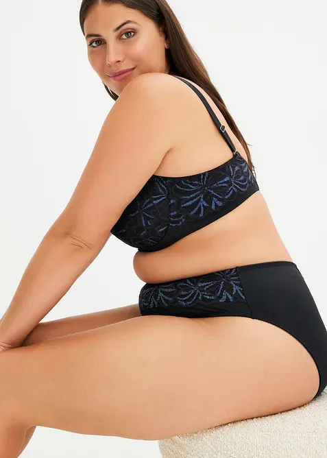 Minimizer-BH med flerfärgat Lurexgarn, bonprix