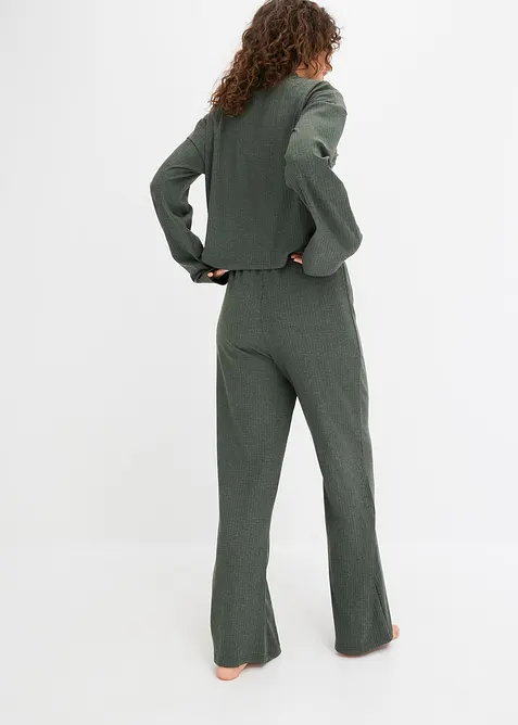 Mysdräkt i oversizemodell av mjukt, ribbstickat material, bonprix