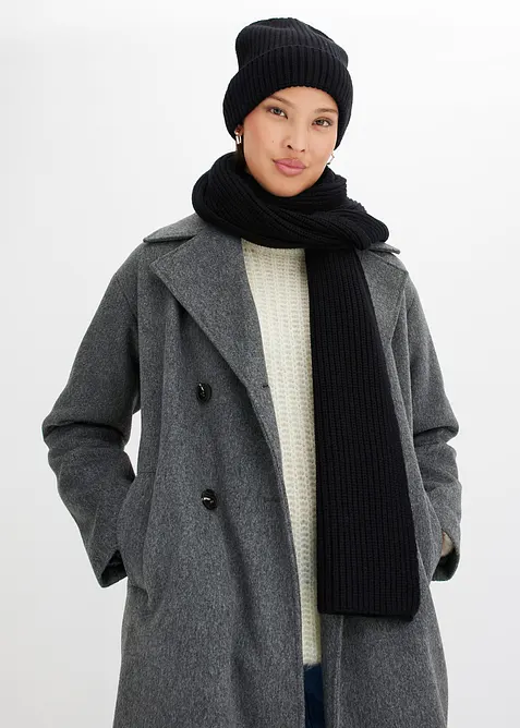 Halsduk och mössa (2 delar), bonprix