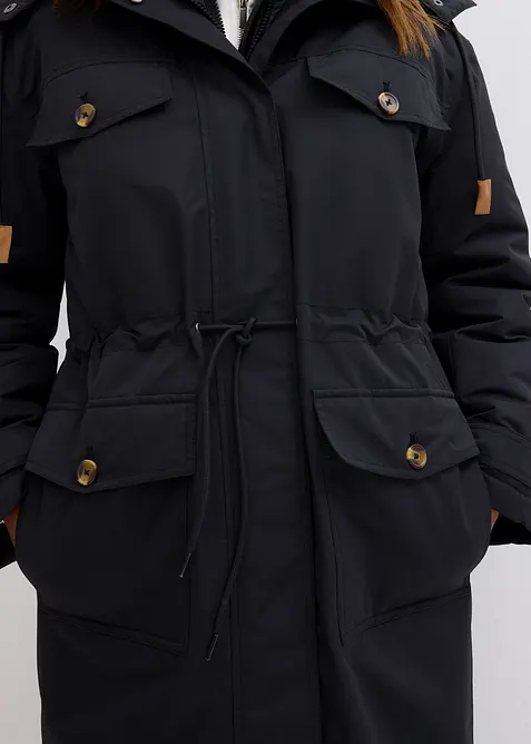 Vinterkappa med 2-i-1-look, bonprix