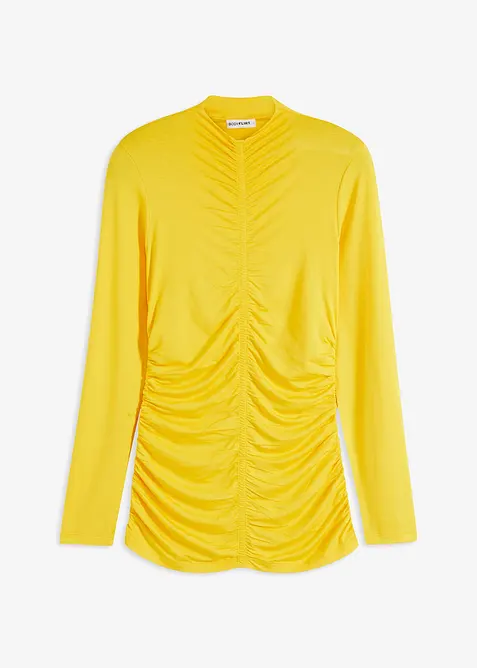 T-shirt med rynkning, bonprix