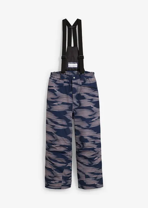 Mönstrade skidbyxor för barn, bonprix