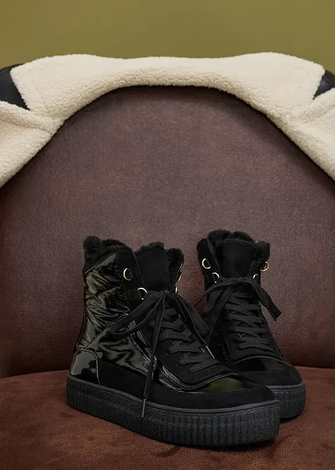 Fodrad snörkänga, bonprix