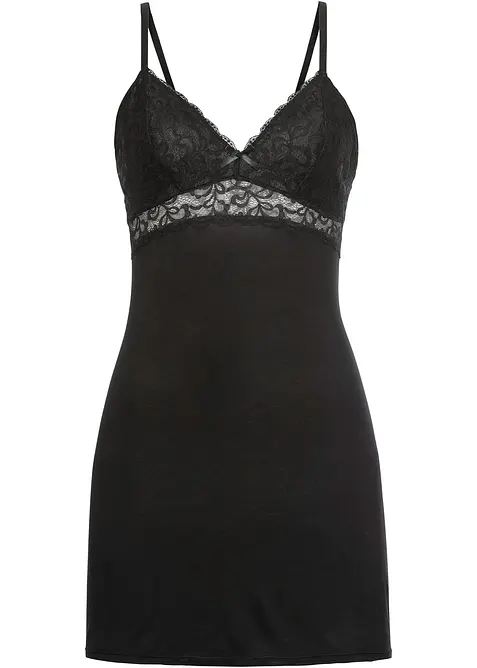 Negligé av mjuk viskosmix, bonprix