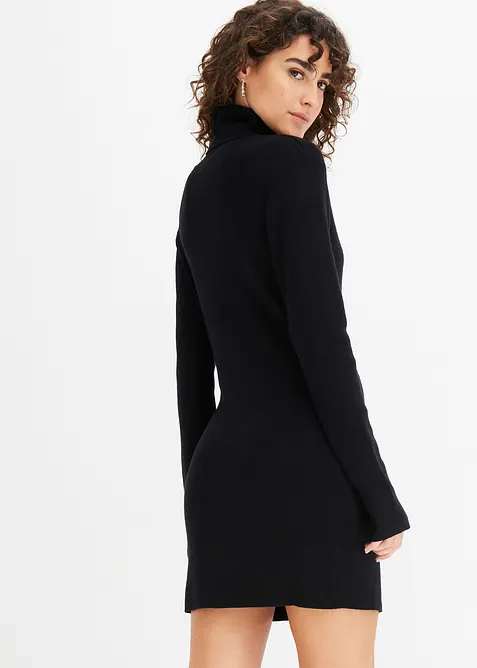 Kort stickad kl&auml;nning, bonprix