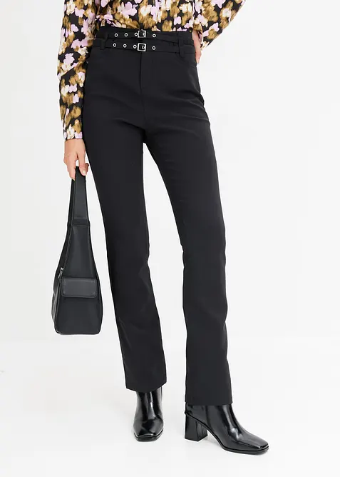 Stretchbyxa av bomull, bonprix