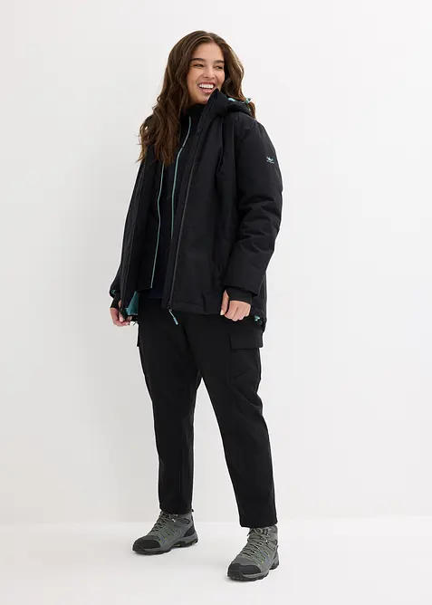 Vattent&auml;t funktionsjacka med 2-i-1-look, bonprix