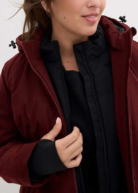 Vattent&auml;t funktionsjacka med 2-i-1-look, bonprix