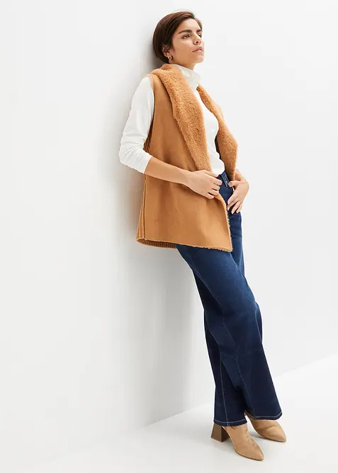 Väst i pälsimitation, bonprix