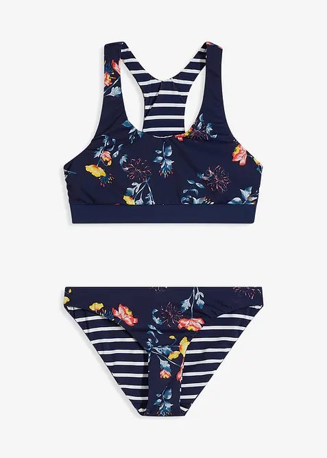 Vändbar bikini med BH-bikinitopp (2 delar), bonprix