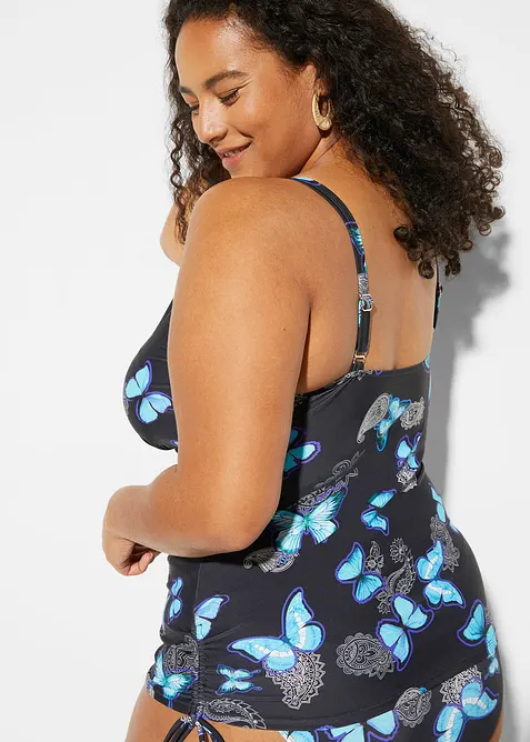 Tankini&ouml;verdel med knytband, bonprix