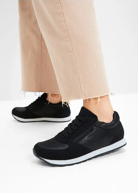 Sneakers med dragkedja, bonprix
