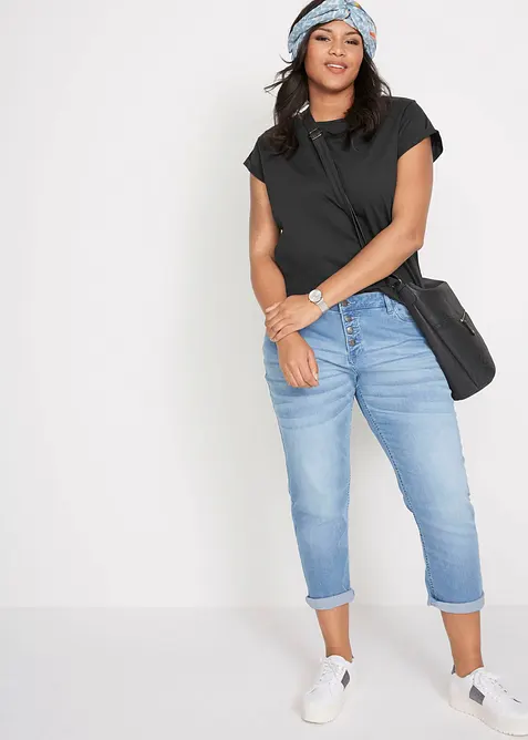 T-shirt i ren bomull, bonprix