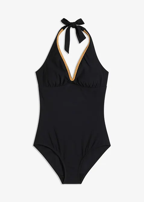 Baddräkt med medelhög, formande effekt, bonprix