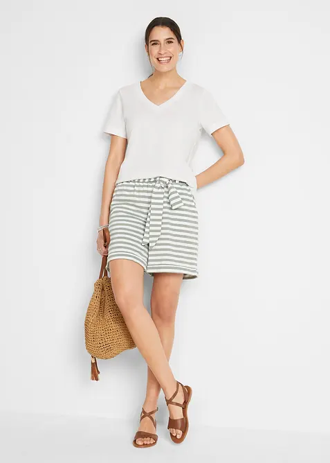 T-shirt i ren bomull, bonprix