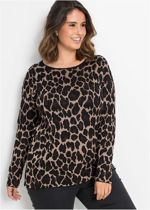 Jacquardm&ouml;nstrad tr&ouml;ja, bonprix