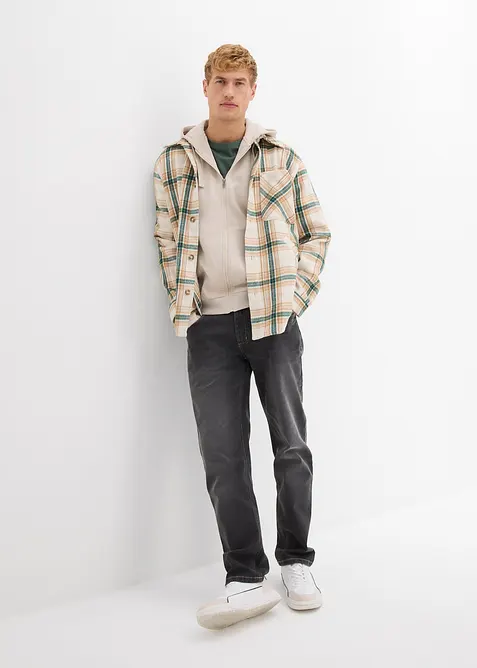 Munkjacka med dragkedja, normal passform, bonprix