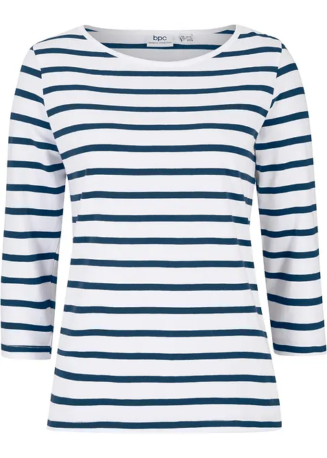 L&aring;ng&auml;rmad topp med ekologisk bomull, bonprix