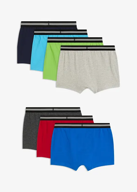 Boxershorts med mjuk bomull (7-pack), bonprix