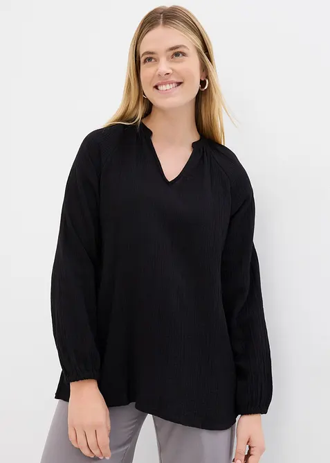 Lång muslintunika, bonprix