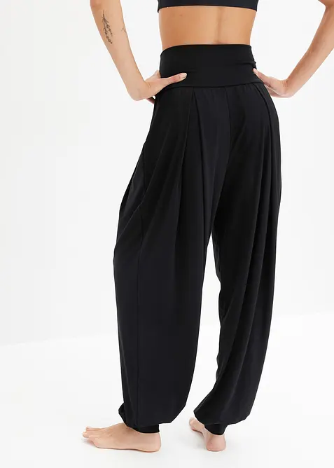 Vid tr&auml;ningsbyxa med nedvikbar linning, bonprix