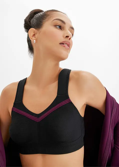 Sport-BH med extra bra st&ouml;d, bonprix