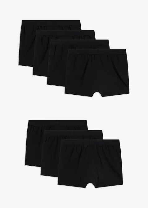 Boxershorts med mjuk bomull (7-pack), bonprix