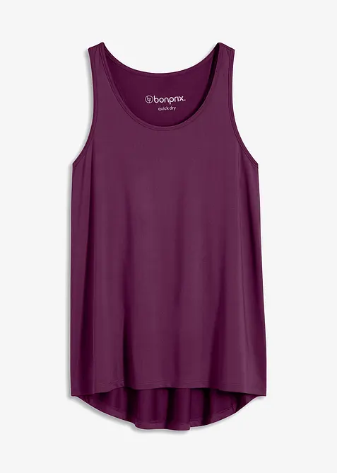 Snabbtorkande sportlinne med brottarrygg, bonprix