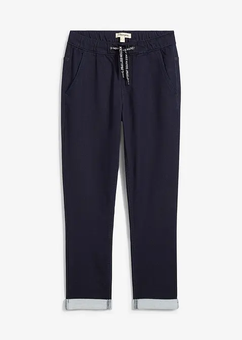 Regular Fit Sweat Jeans f&ouml;r barn, Straight, bonprix