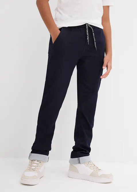 Regular Fit Sweat Jeans f&ouml;r barn, Straight, bonprix