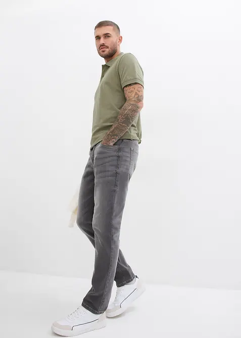 Regular Fit Stretch Jeans, Straight, bonprix