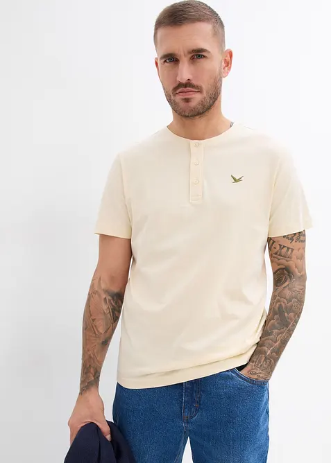 Farfarströja med ekologisk bomull (3-pack), bonprix