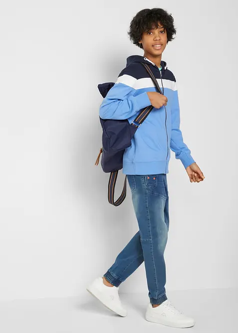 Munkjacka av bomullsmix, bonprix