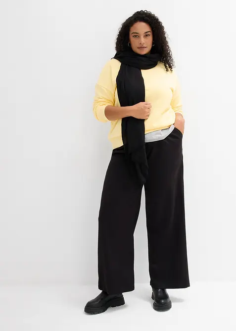 Oversizesweatshirt i bomull, bonprix