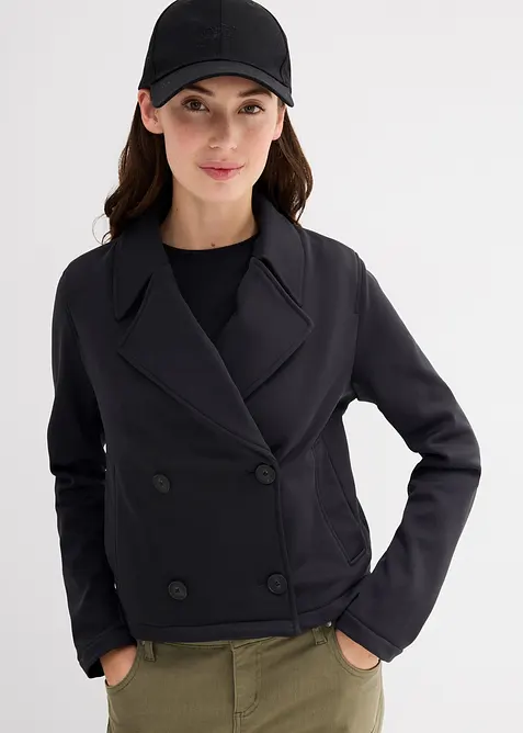 Jacka klädsam huva, bonprix