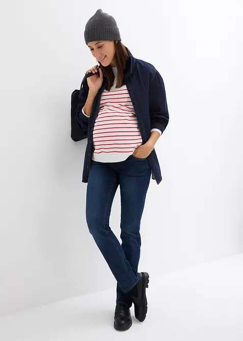 Mammajeans av ekologisk bomull, Straight Leg, bonprix