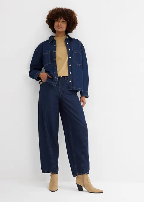 Ballongjeans, Mid Waist, bonprix