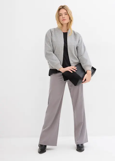 Boxy topp av ekologisk bomull, bonprix