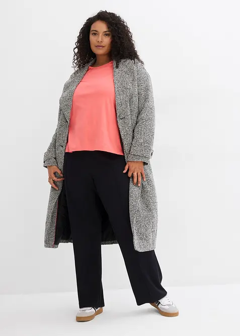 Boxy topp av ekologisk bomull, bonprix