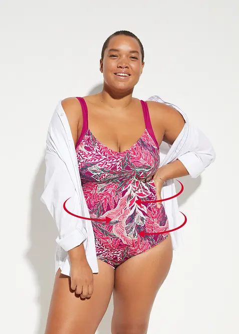 Baddräkt med medelhög formande effekt, bonprix