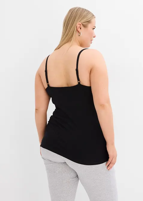 Amningslinne av ekologisk bomull (2-pack), bonprix